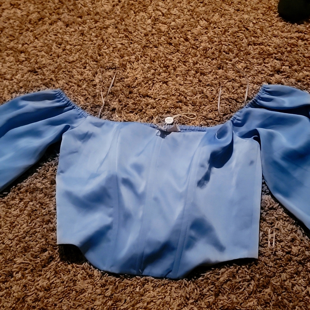 Wayf corset blouse